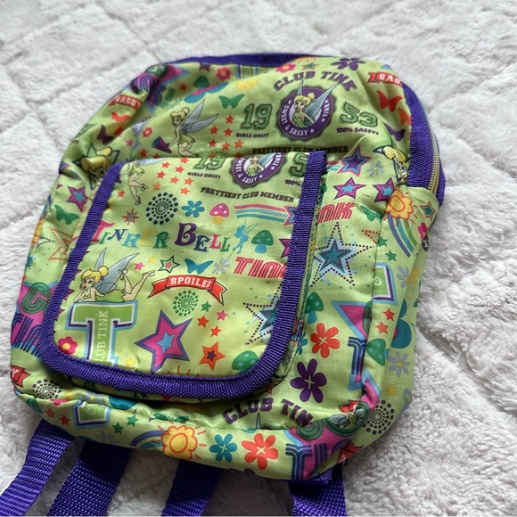 Disneyland Resort | Vintage Green Tinkerbell Mini Backpack - Picture 11 of 15